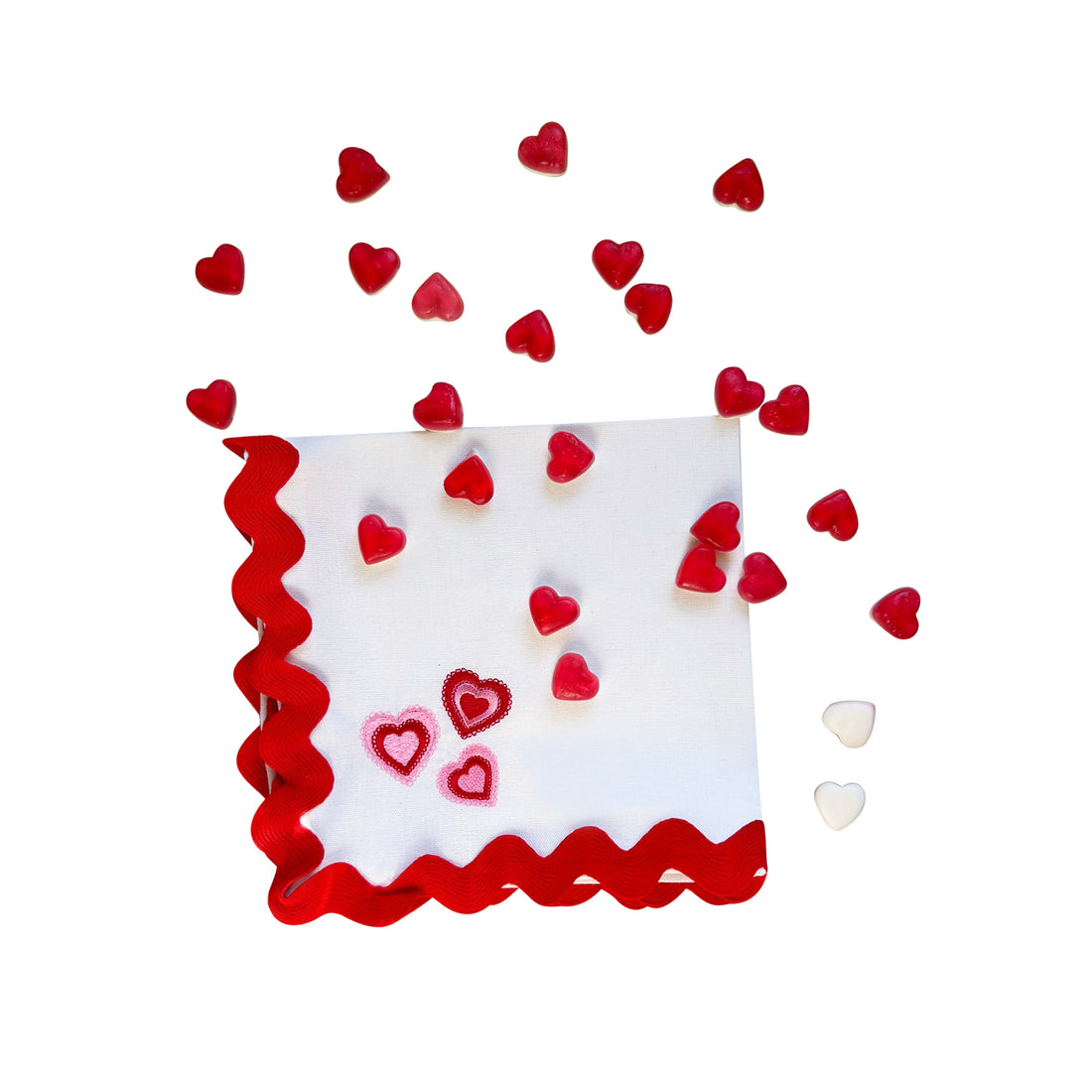 Feel the Love Linen napkins - Set of 2