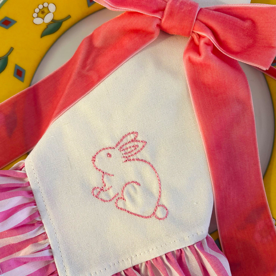 Easter Frilly Bunny  Napkins  | Set of 2