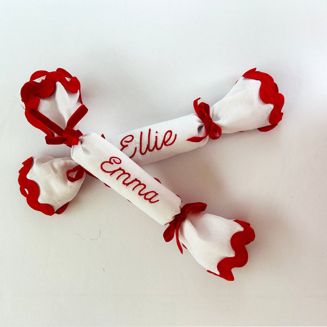 Personalised Fabric Christmas/Party Crackers (one)