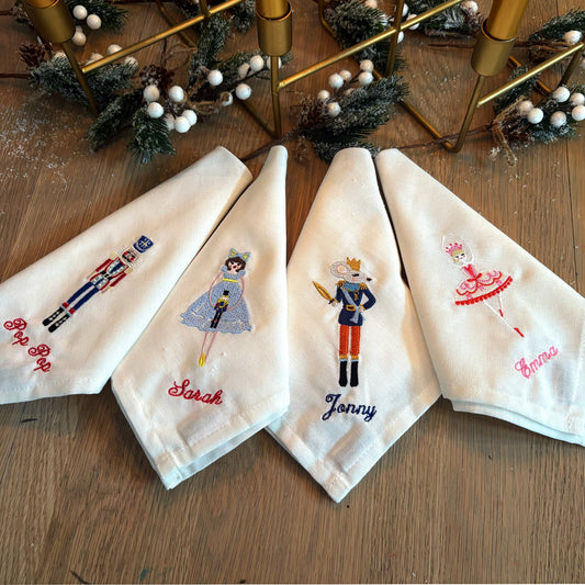 Embroidered Napkins