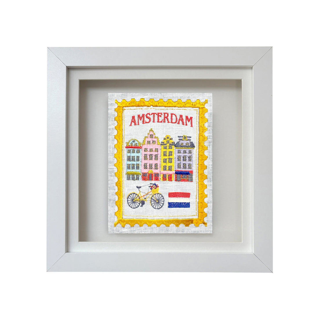 Amsterdam Stamp Artwork