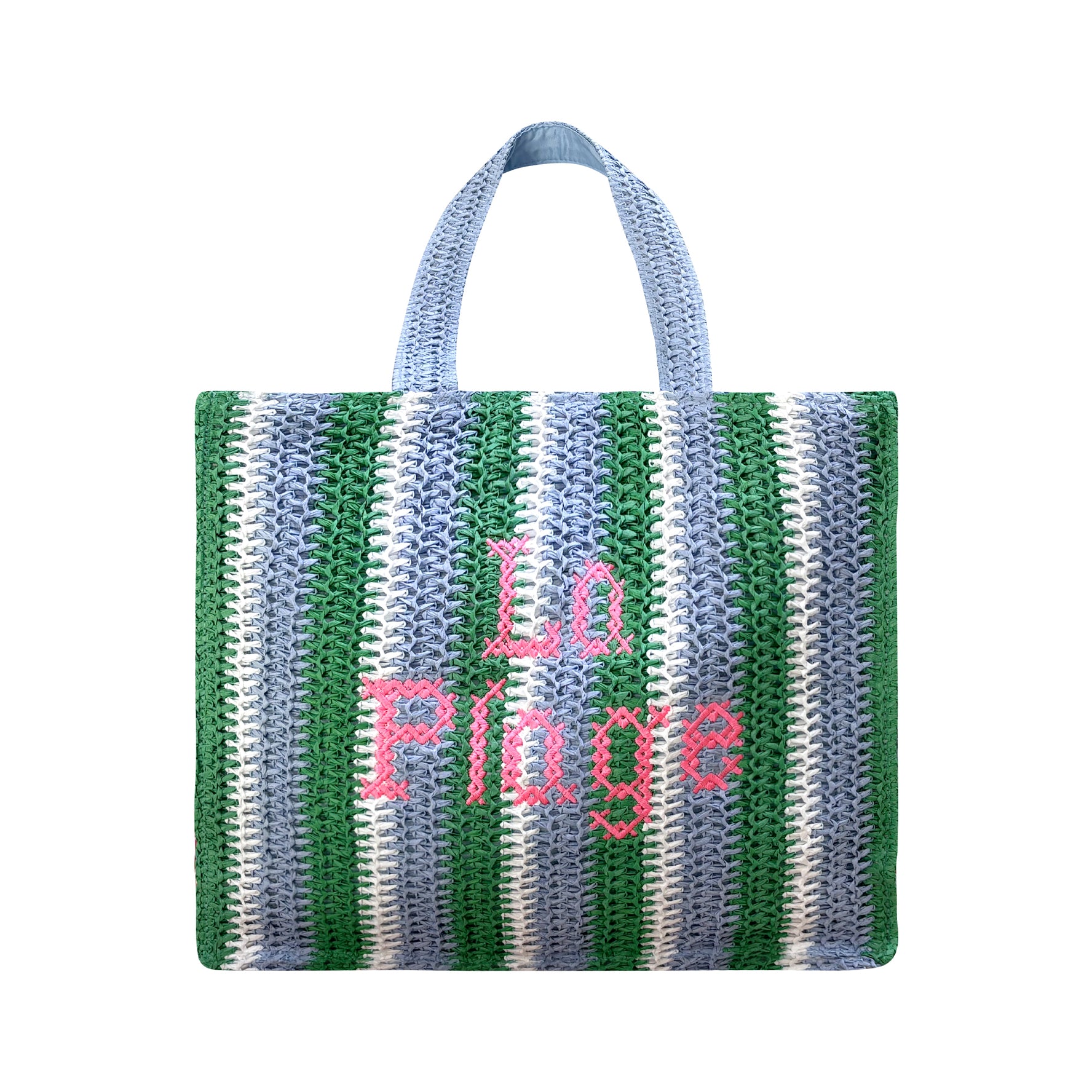 La Plage Straw Beach Bag
