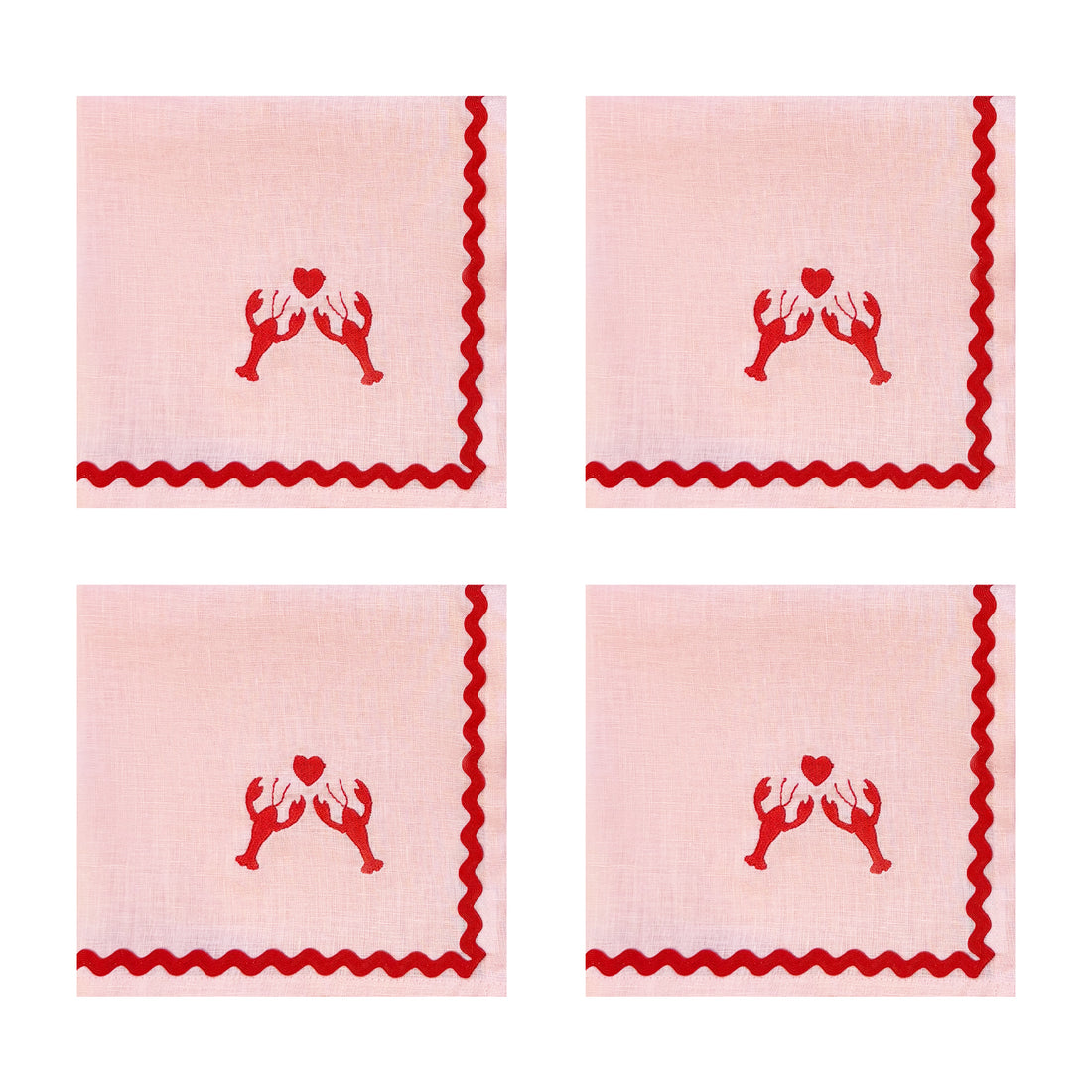 Be My Lobster - Set of 4