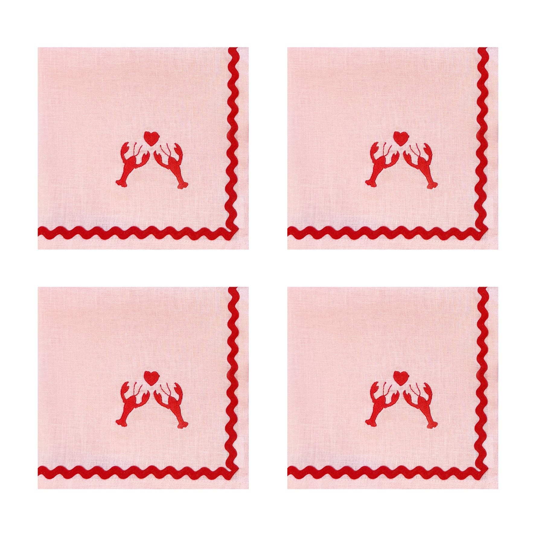 Be My Lobster - Set of 4