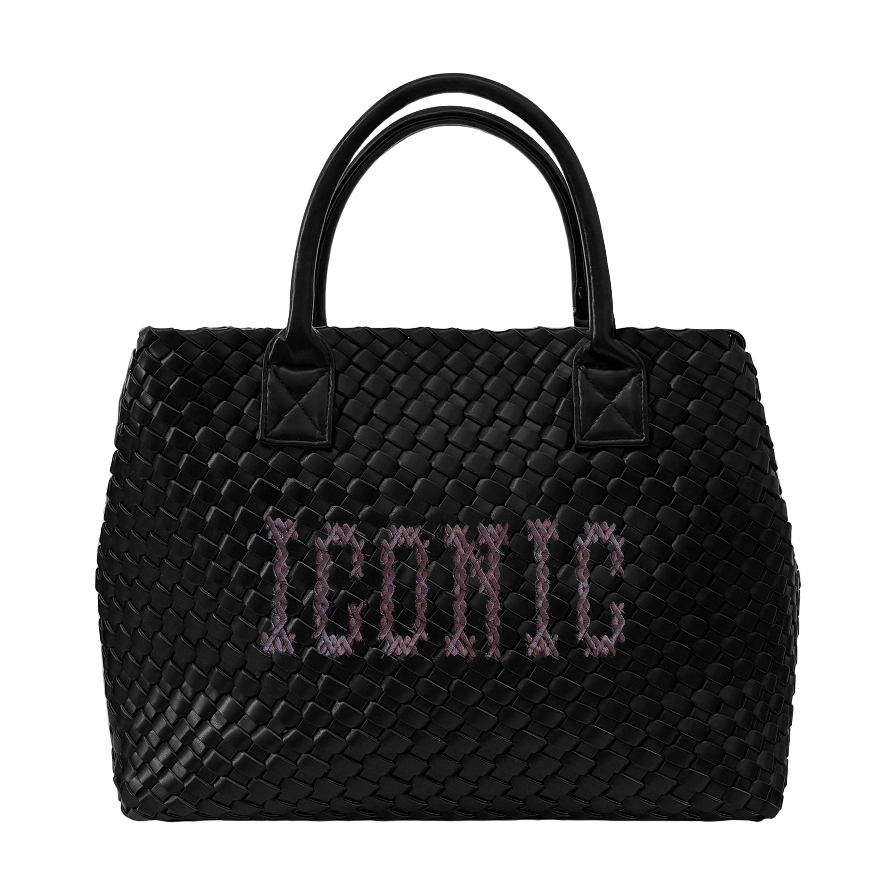 Lilly Loves Iconic Subtle Vegan Stitched Handbag with sleek design, featuring stitched detailing and a compact, stylish silhouette.