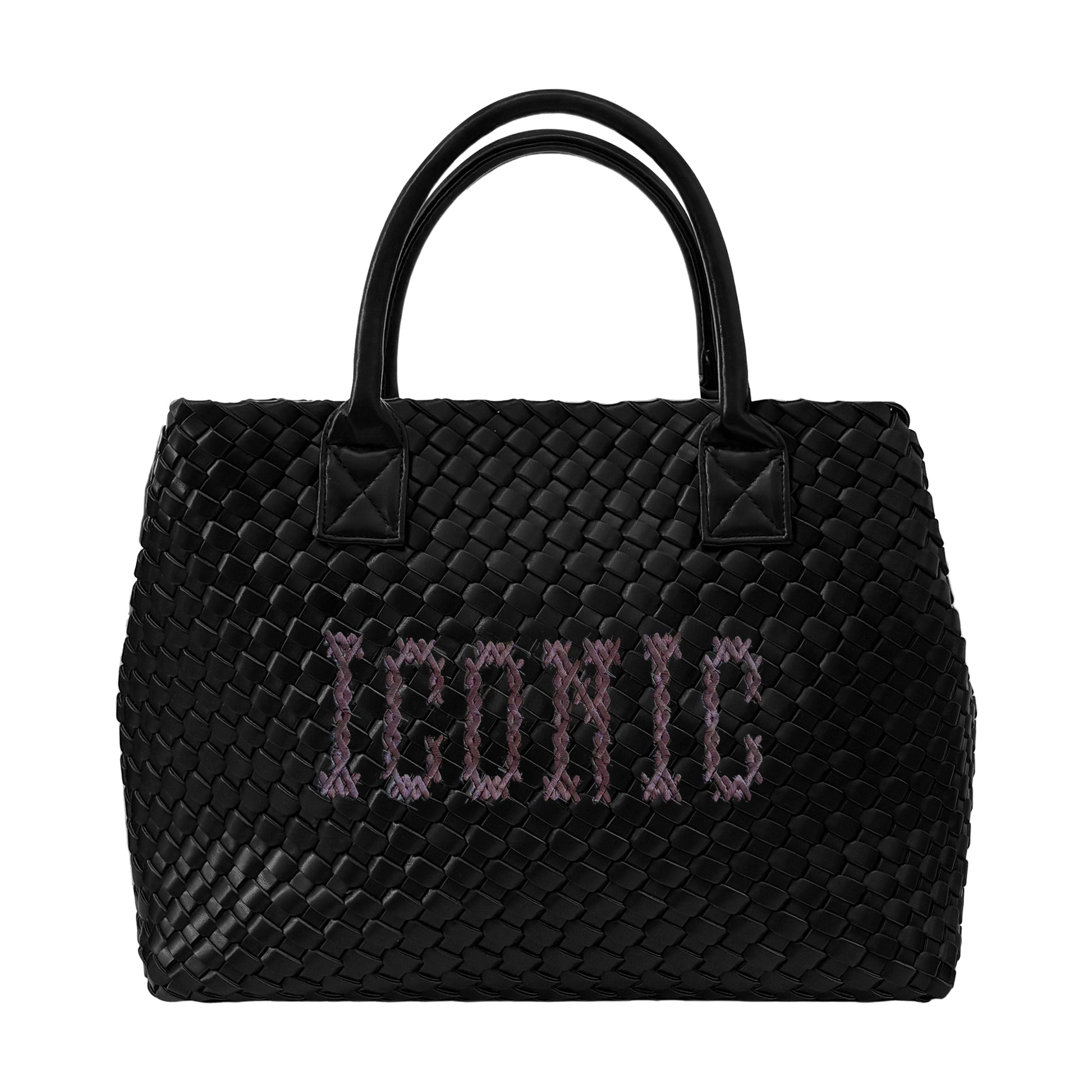 Lilly Loves Iconic Subtle Vegan Stitched Handbag with sleek design, featuring stitched detailing and a compact, stylish silhouette.