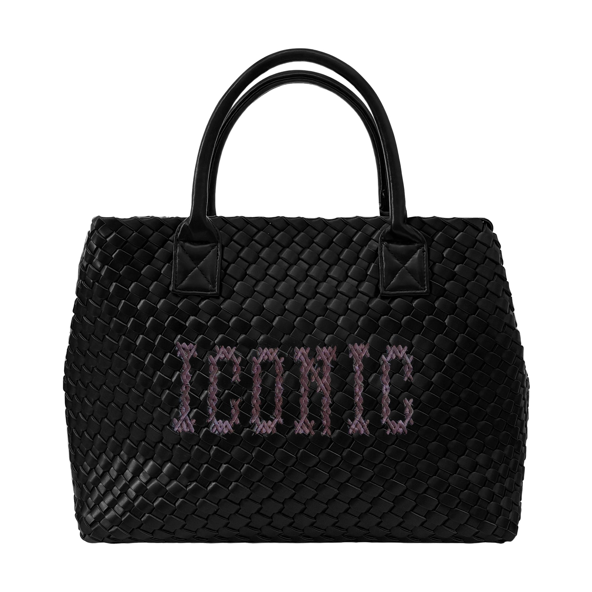 Lilly Loves Iconic Subtle Vegan Stitched Handbag with sleek design, featuring stitched detailing and a compact, stylish silhouette.