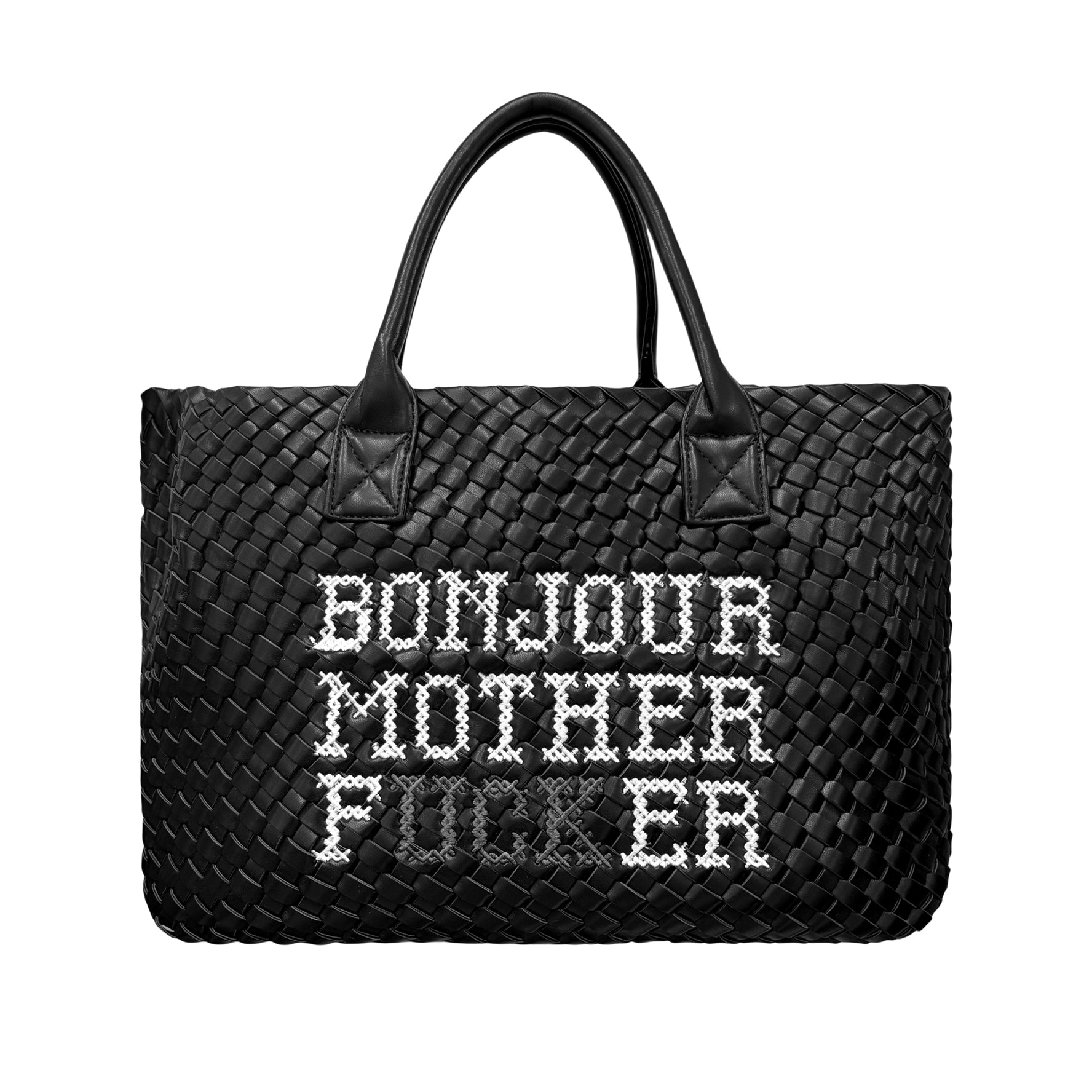 Bonjour Motherfucker Black Vegan