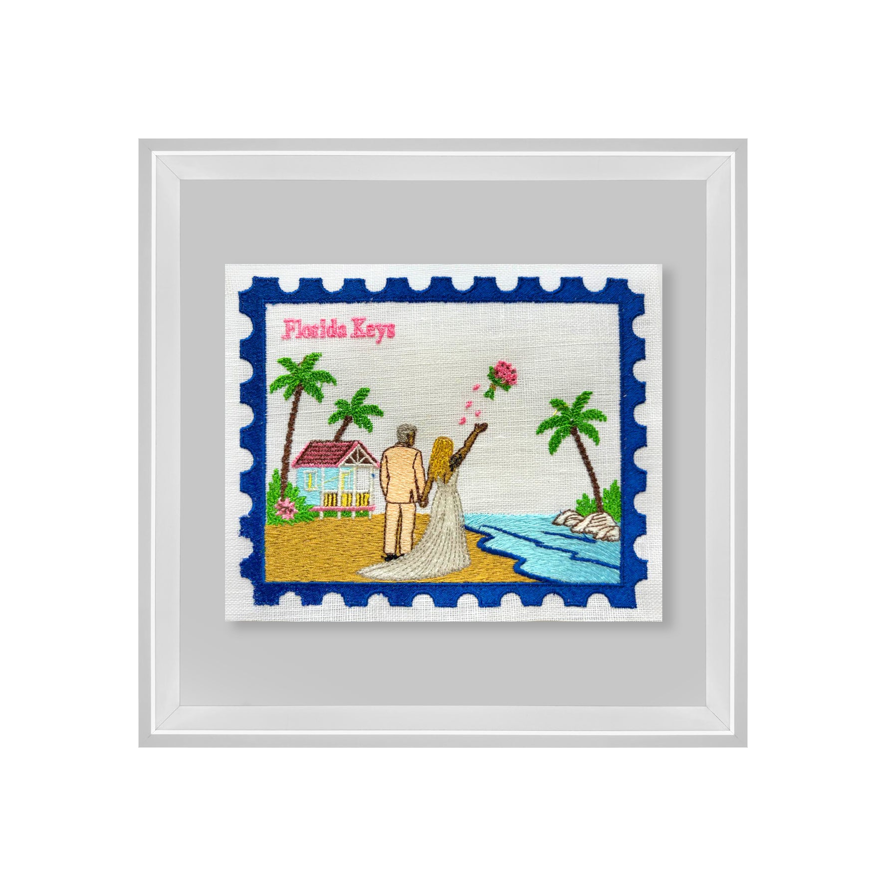 Bespoke Wedding Stamp