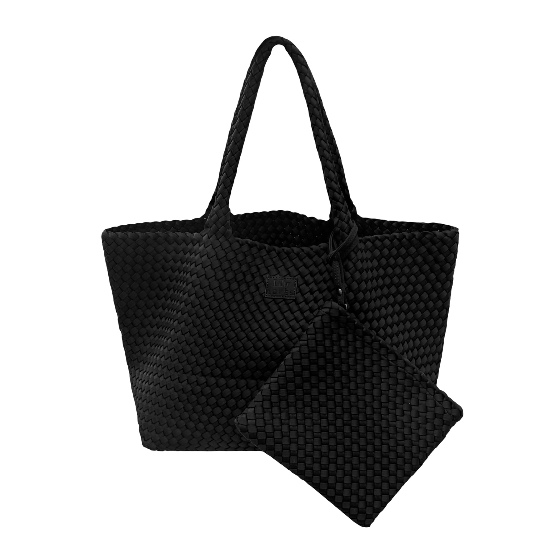 Black Full Of Shit Handbag
