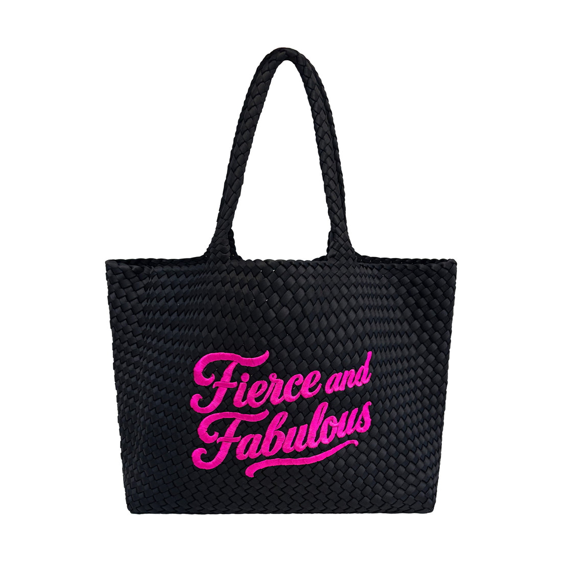 Fierce And Fabulous Black Handbag