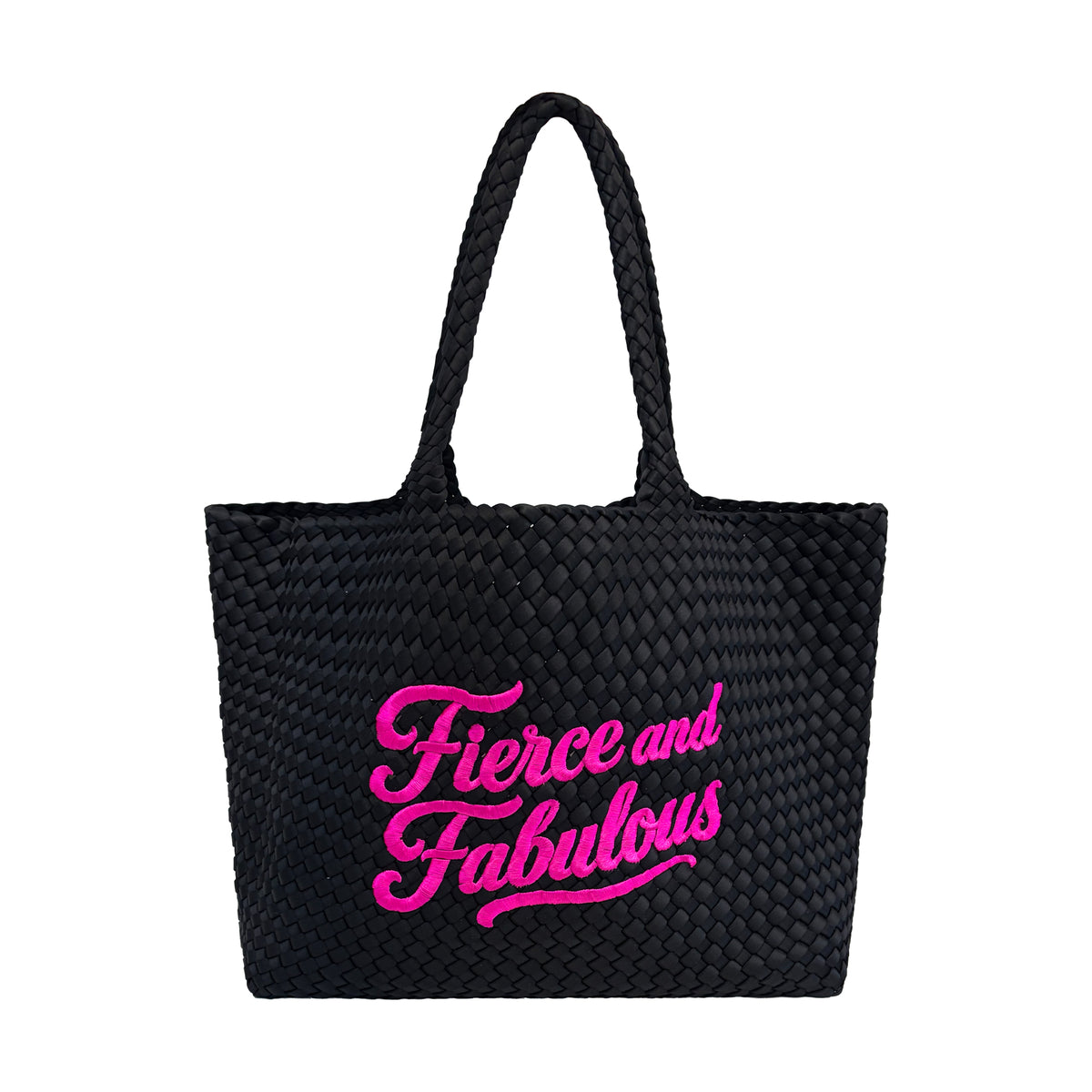 Fierce And Fabulous Black Handbag