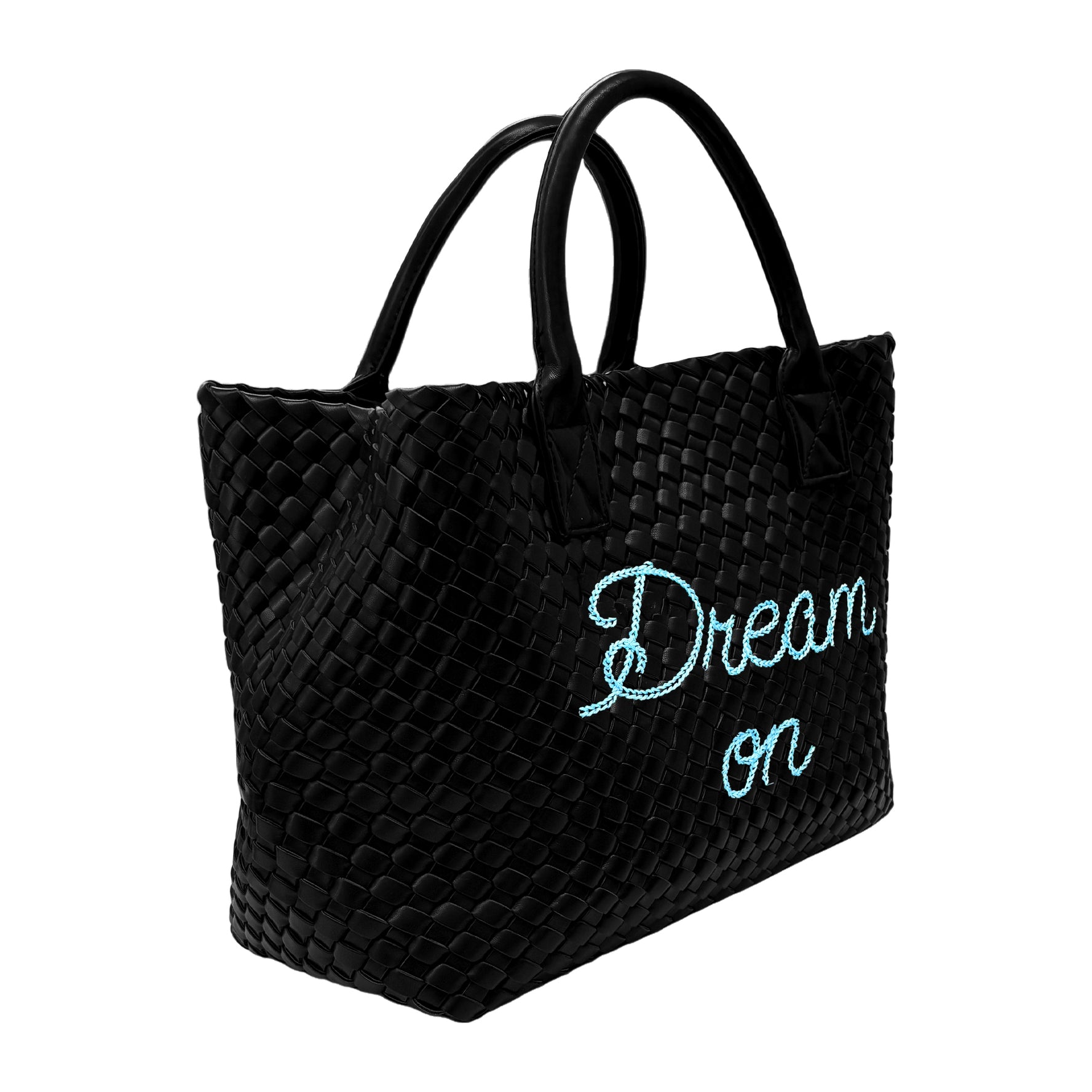 Lilly Loves Vegan Dream On handbag featuring a stylish, eco-friendly design with leather-like texture and spacious interior.