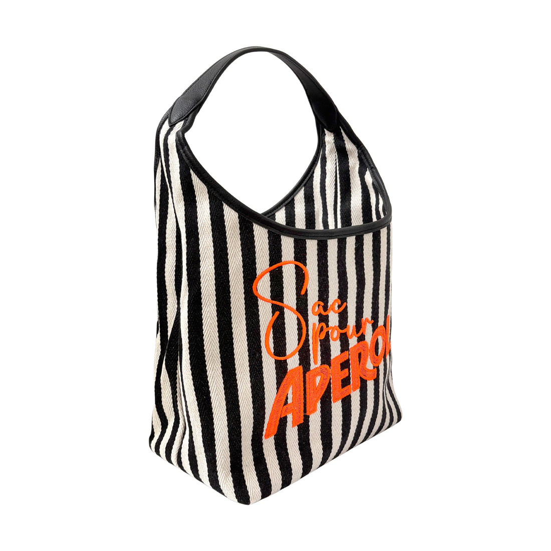 Black Lilly Loves Aperol Summer Bag handbag with a stylish design, perfect for casual and summer outings.