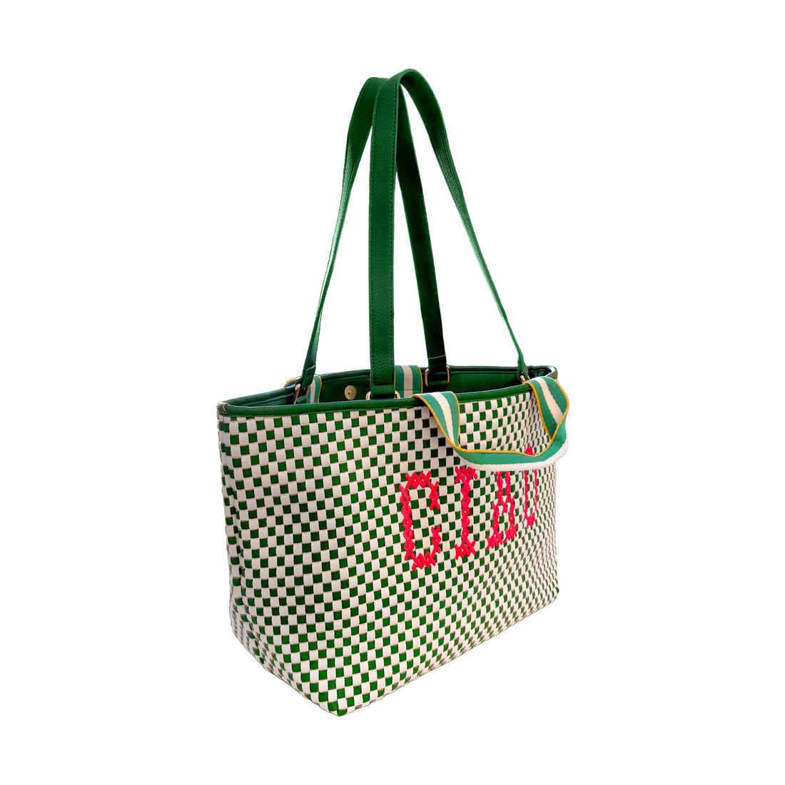 Green Ciao Summer shoulder Bag by Lilly Loves with a sleek design for travel and fun