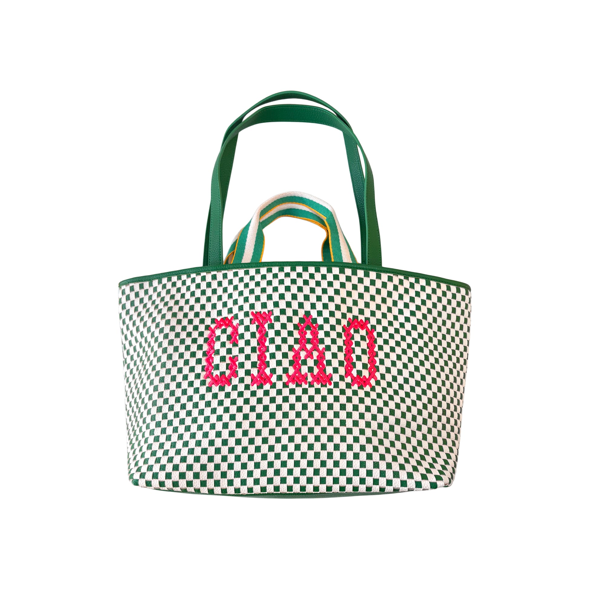 Green Ciao Summer shoulder Bag by Lilly Loves with a sleek design for travel and fun