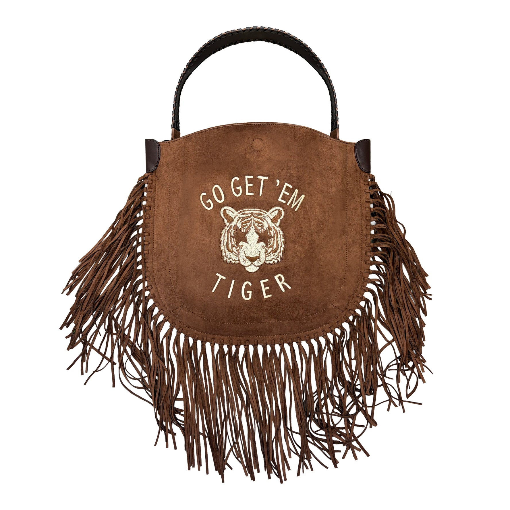 Go Get 'Em Tiger Tassel Handbag