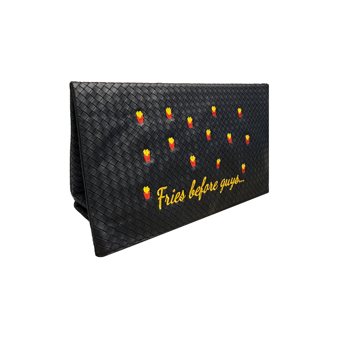 Fries Before Guys Oversized Folded Clutch Bag