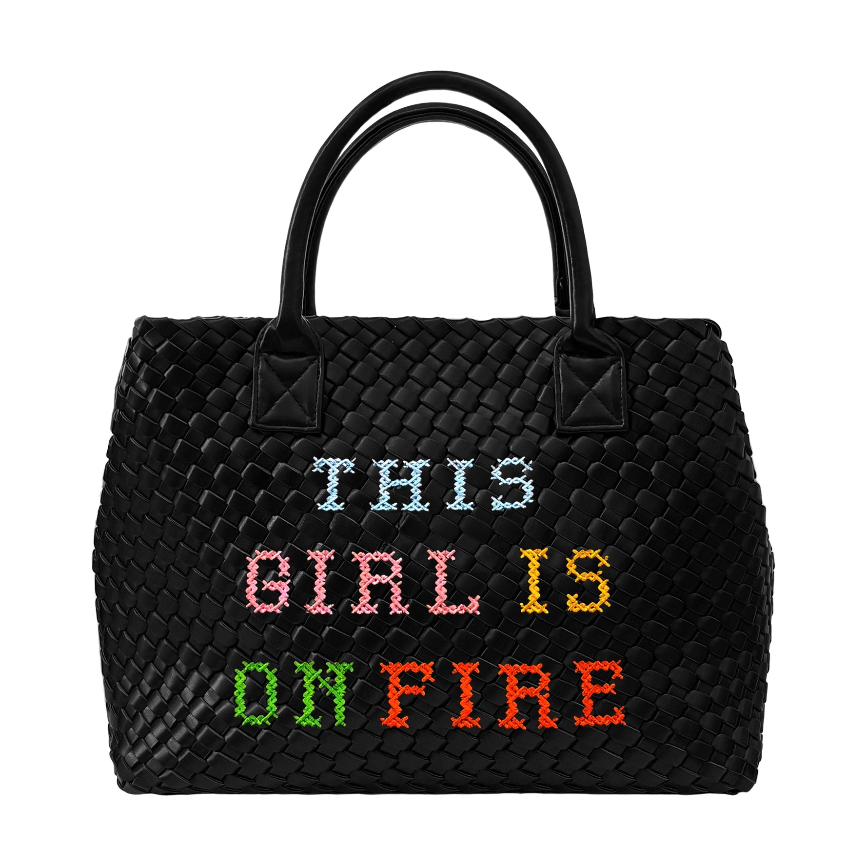 This Girl Is On Fire Handbag