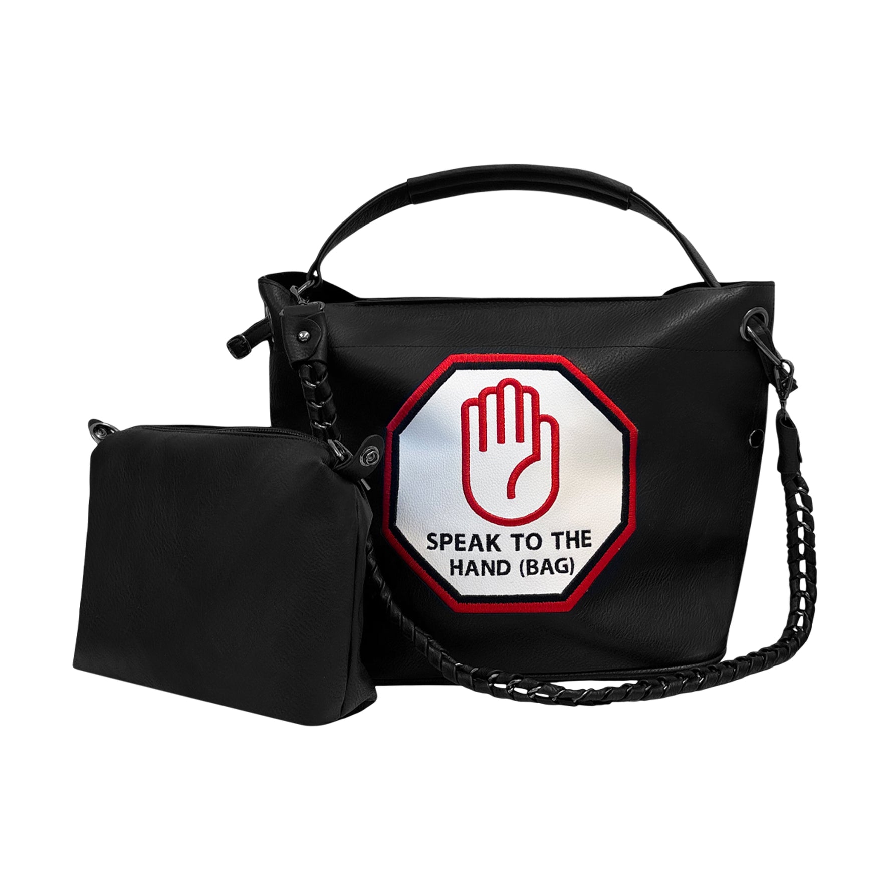Speak to the Hand (bag) Chain Bag