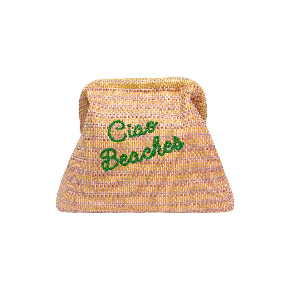 Ciao Beaches Pink Clutch