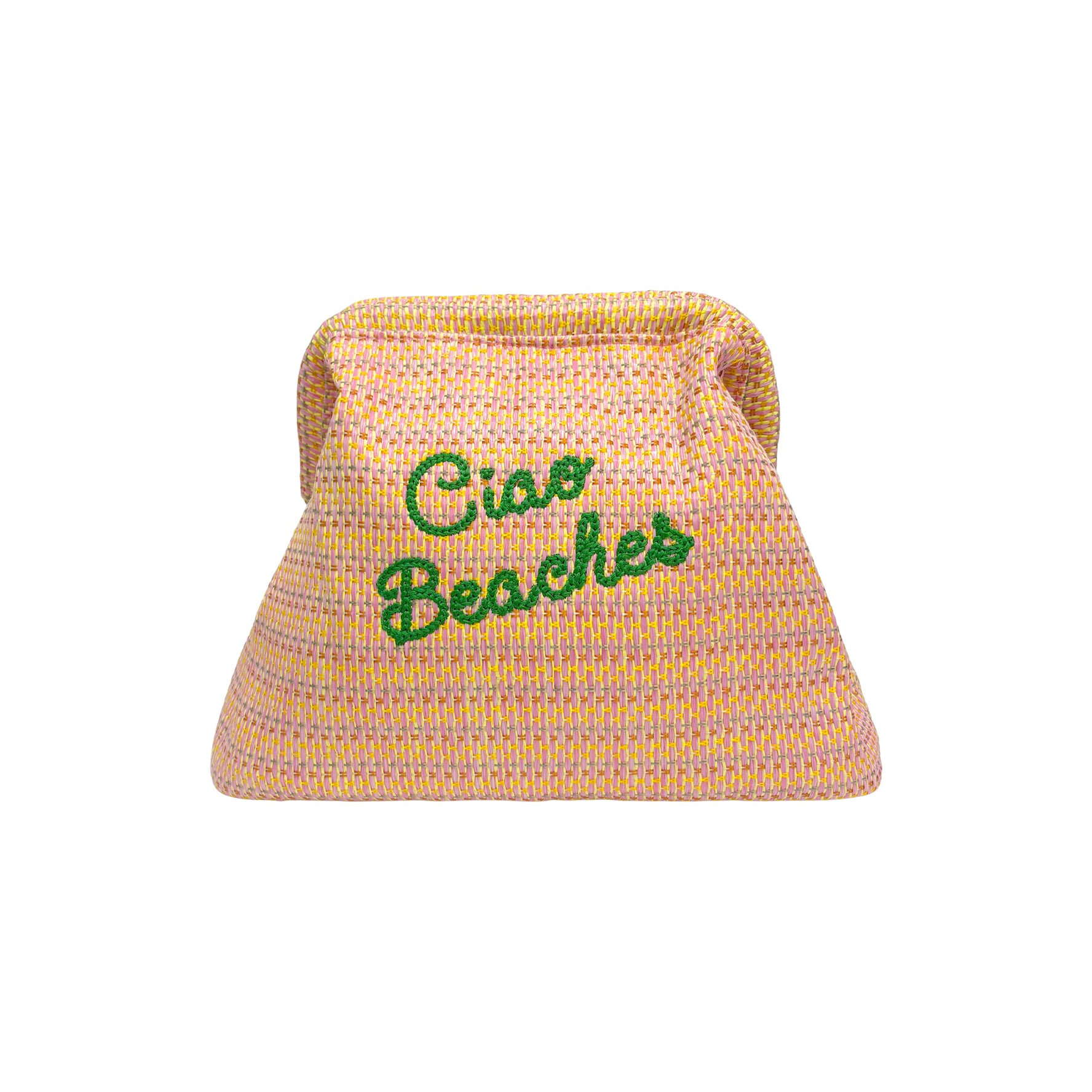 Ciao Beaches Pink Clutch