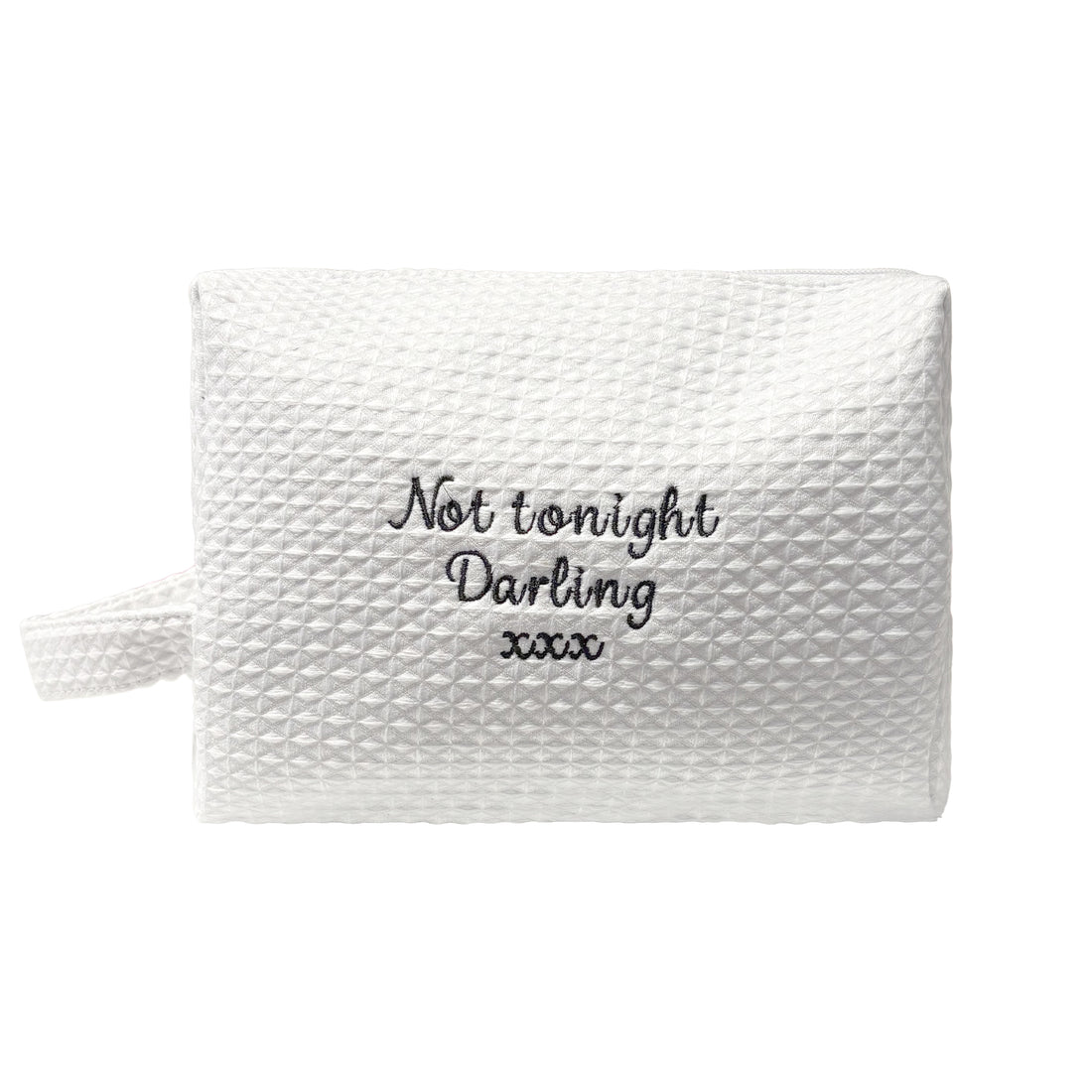 Not Tonight Darling Waffle Bag