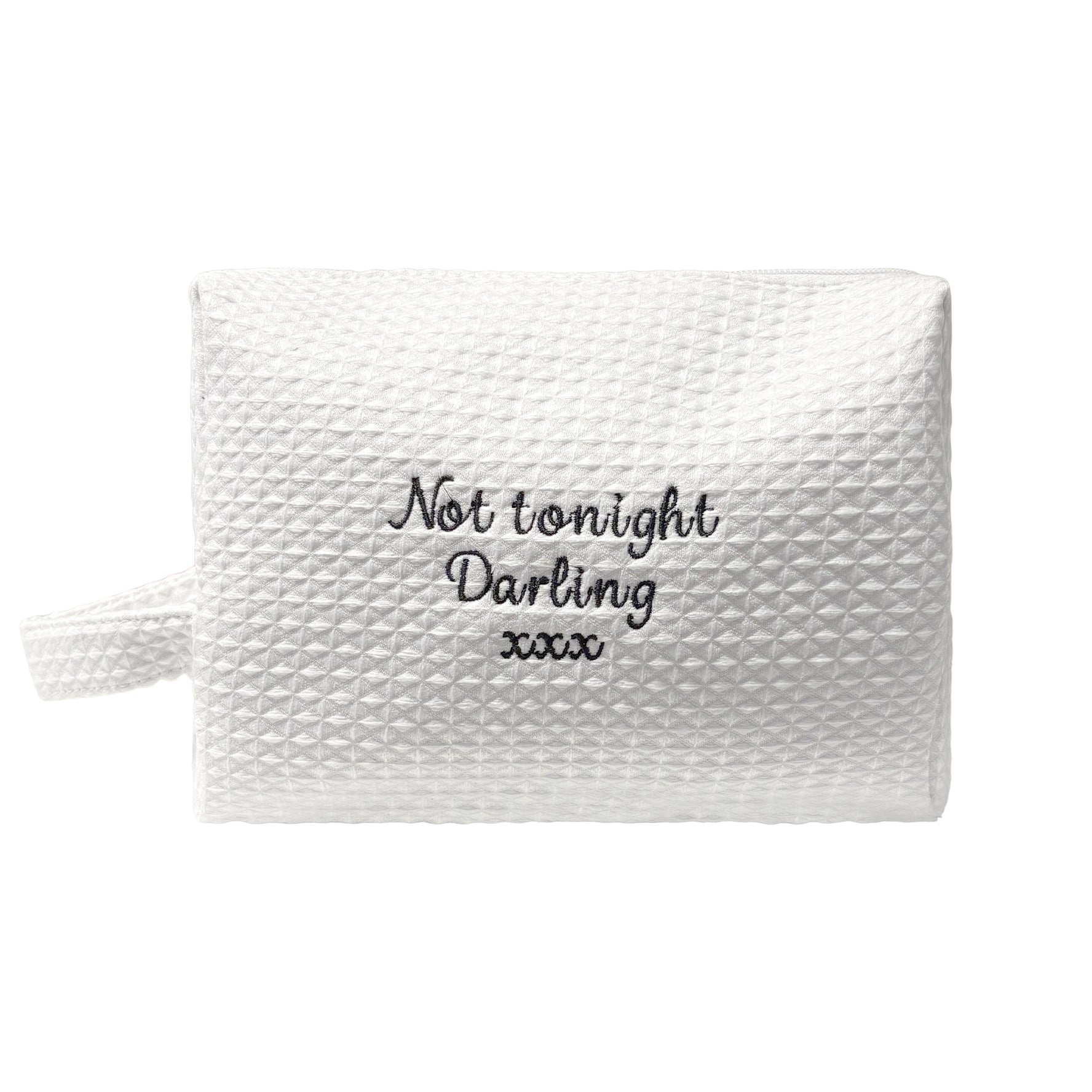 Not Tonight Darling Waffle Bag