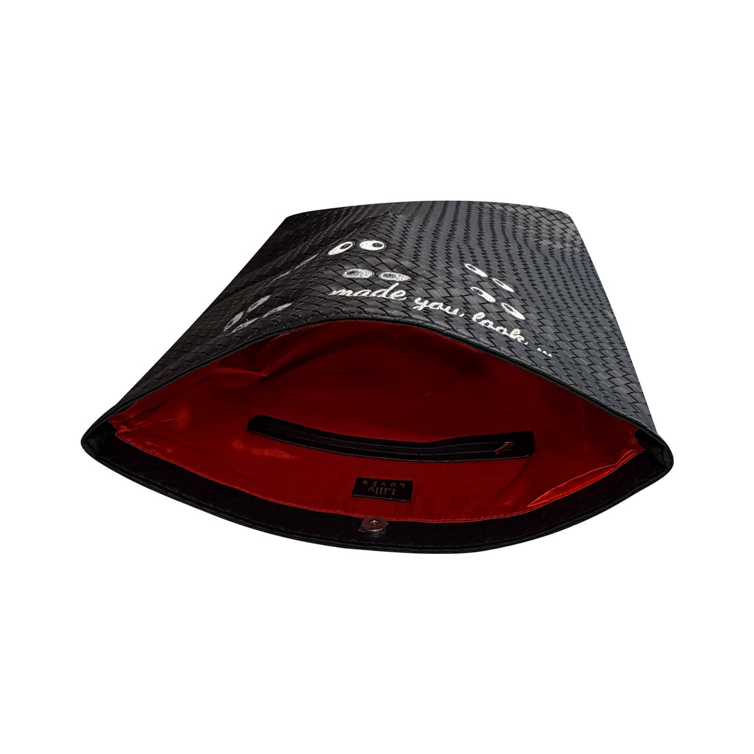 Made You Look Oversized Folded Clutch Bag