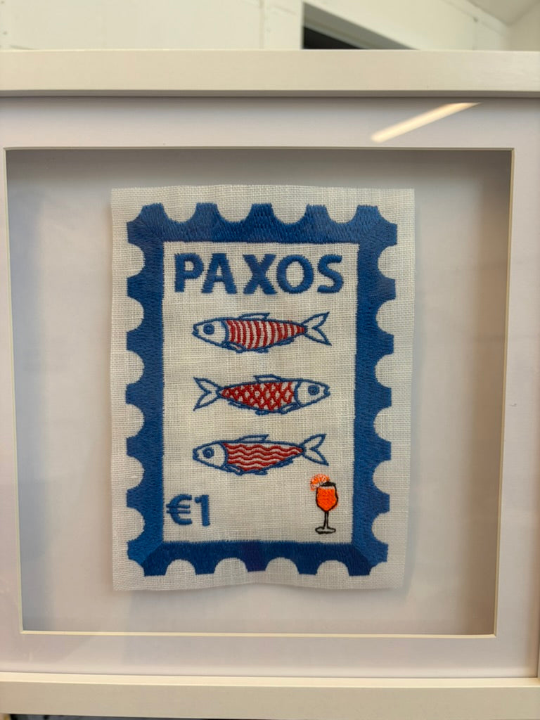 PAXOS Embroidered Stamp Artwork