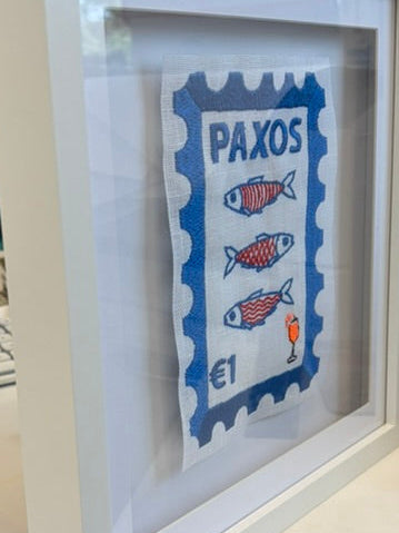PAXOS Embroidered Stamp Artwork