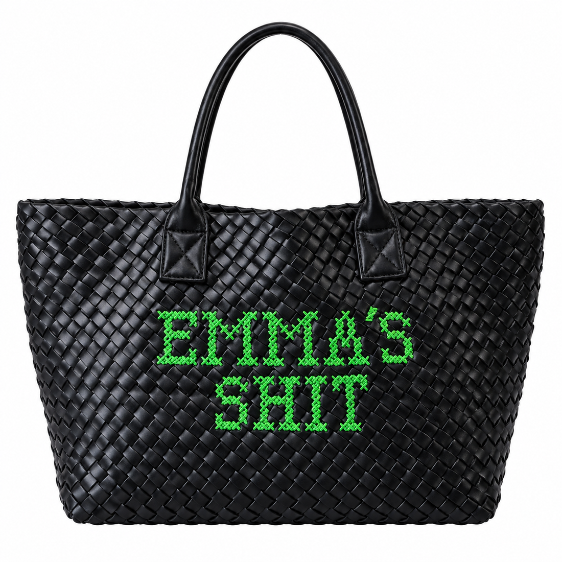 Personalised ****** Shit Black Handbag