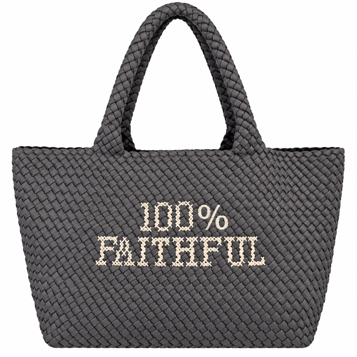 100% Faithful Embroidered Bag (Copy)
