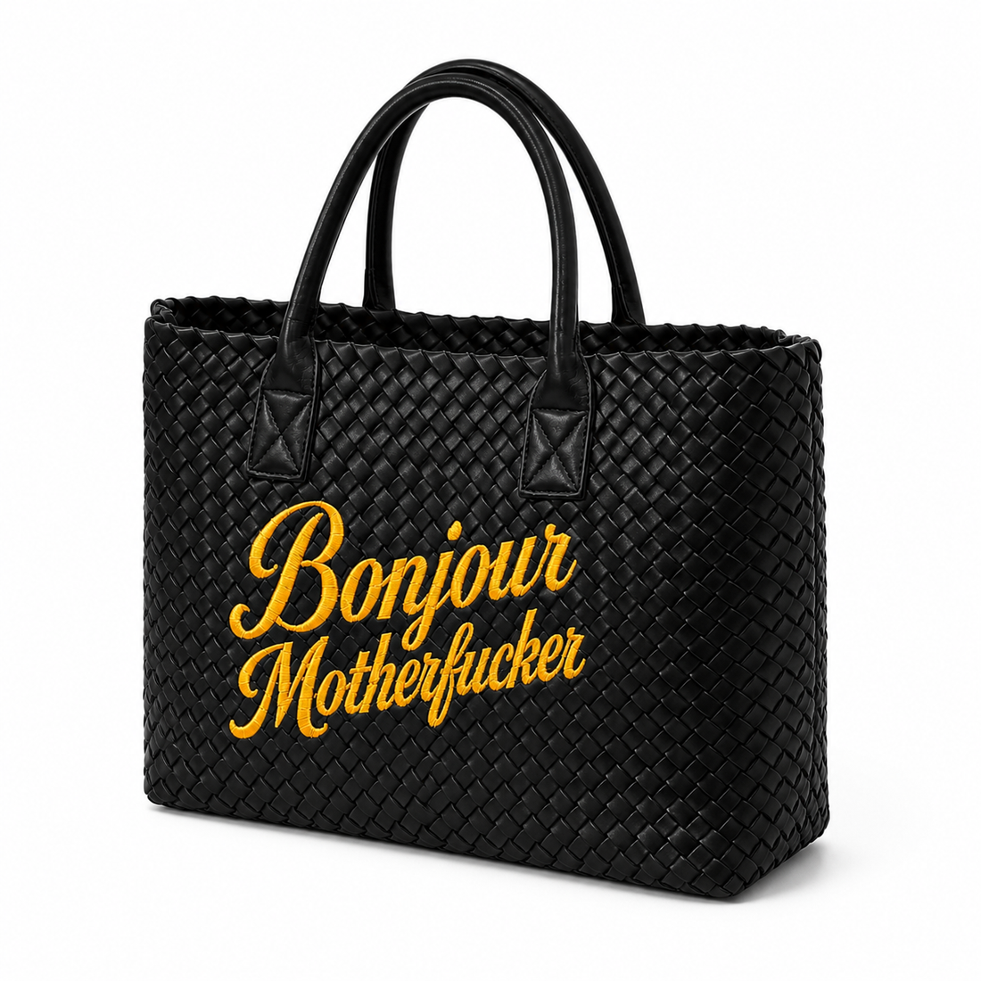 Black Bonjour Motherfucker Bag
