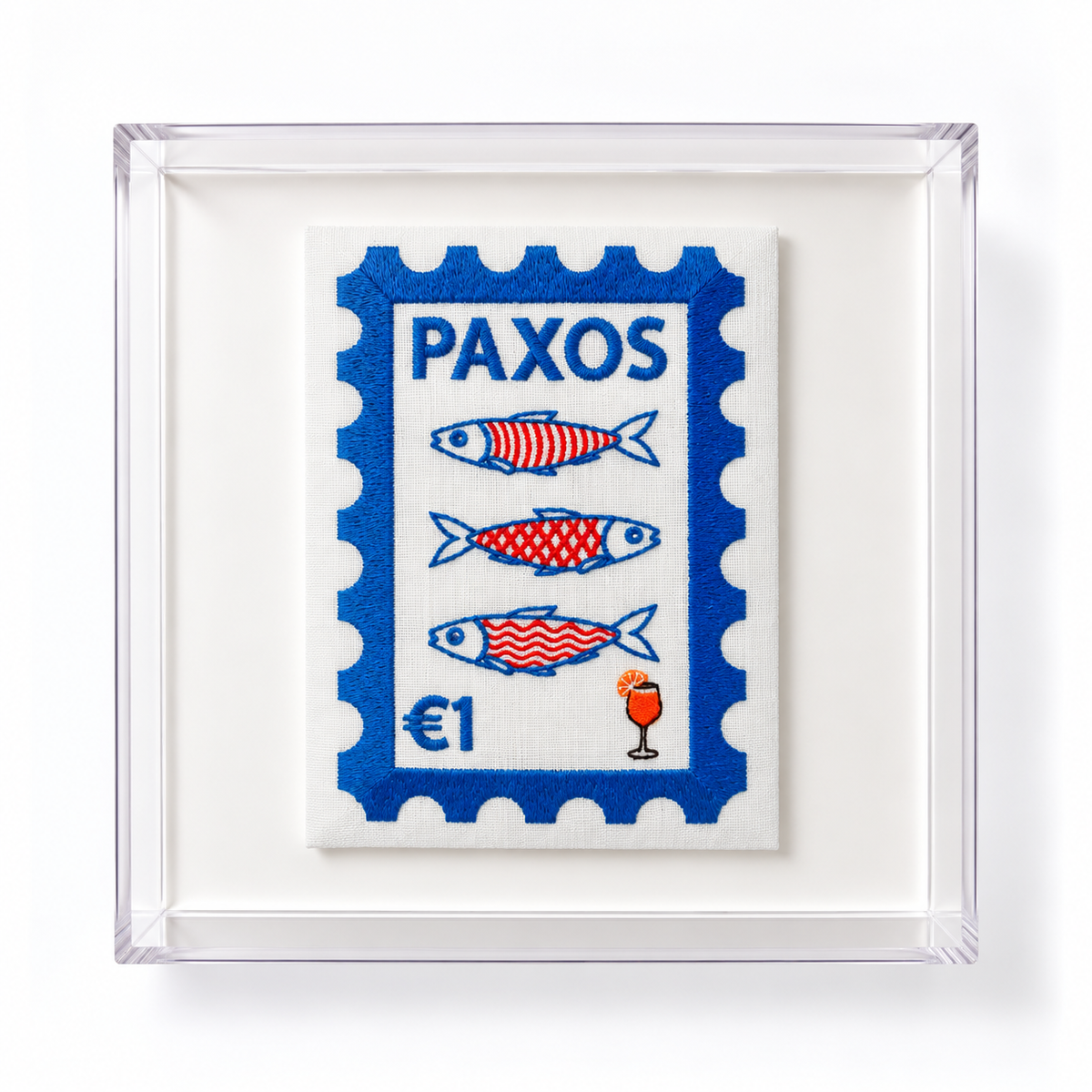 PAXOS Embroidered Stamp Artwork