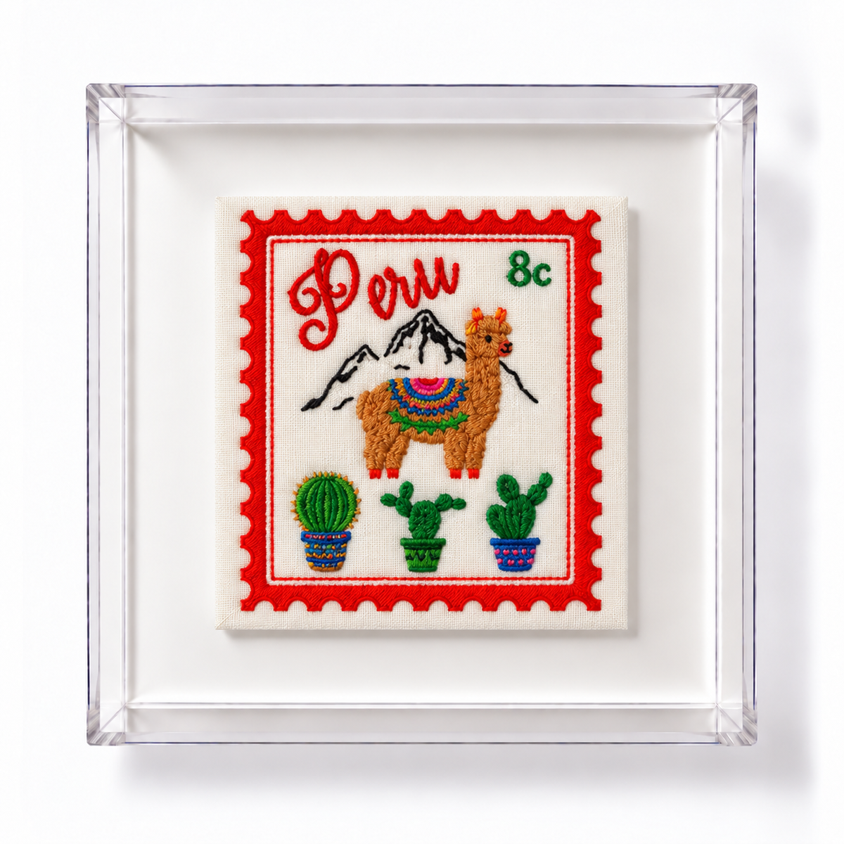Peru Postage Stamp Artwork