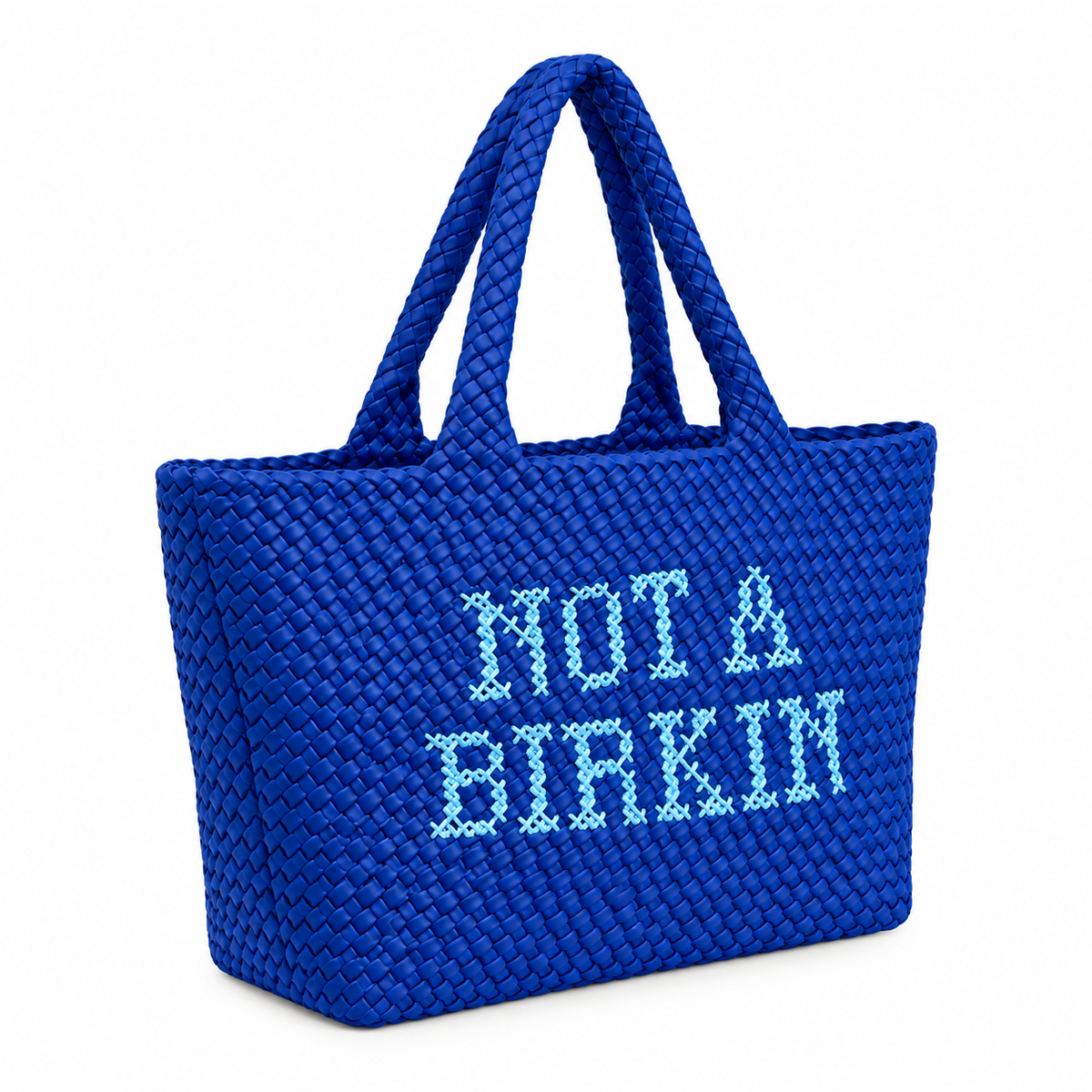 Not a Birkin Navy Handbag