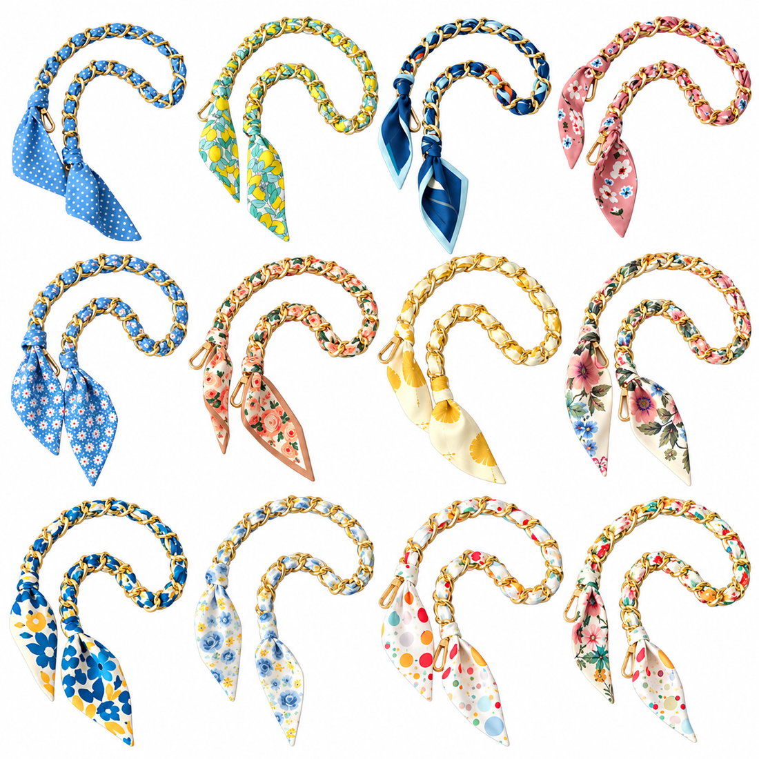 Zesty Zoe Scarf Metal Strap