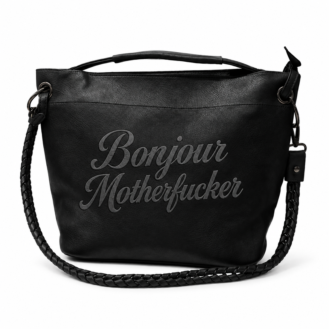 Long Shoulder Bonjour Motherfucker Bag