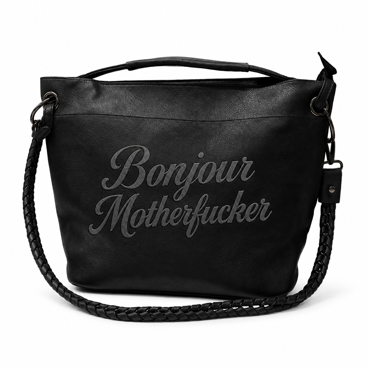 Long Shoulder Bonjour Motherfucker Bag