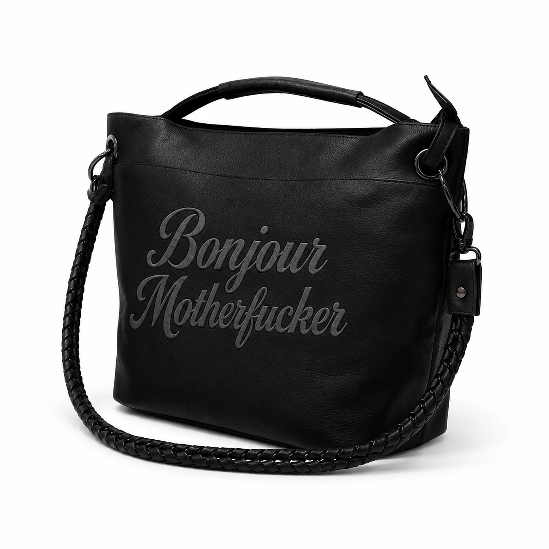 Long Shoulder Bonjour Motherfucker Bag