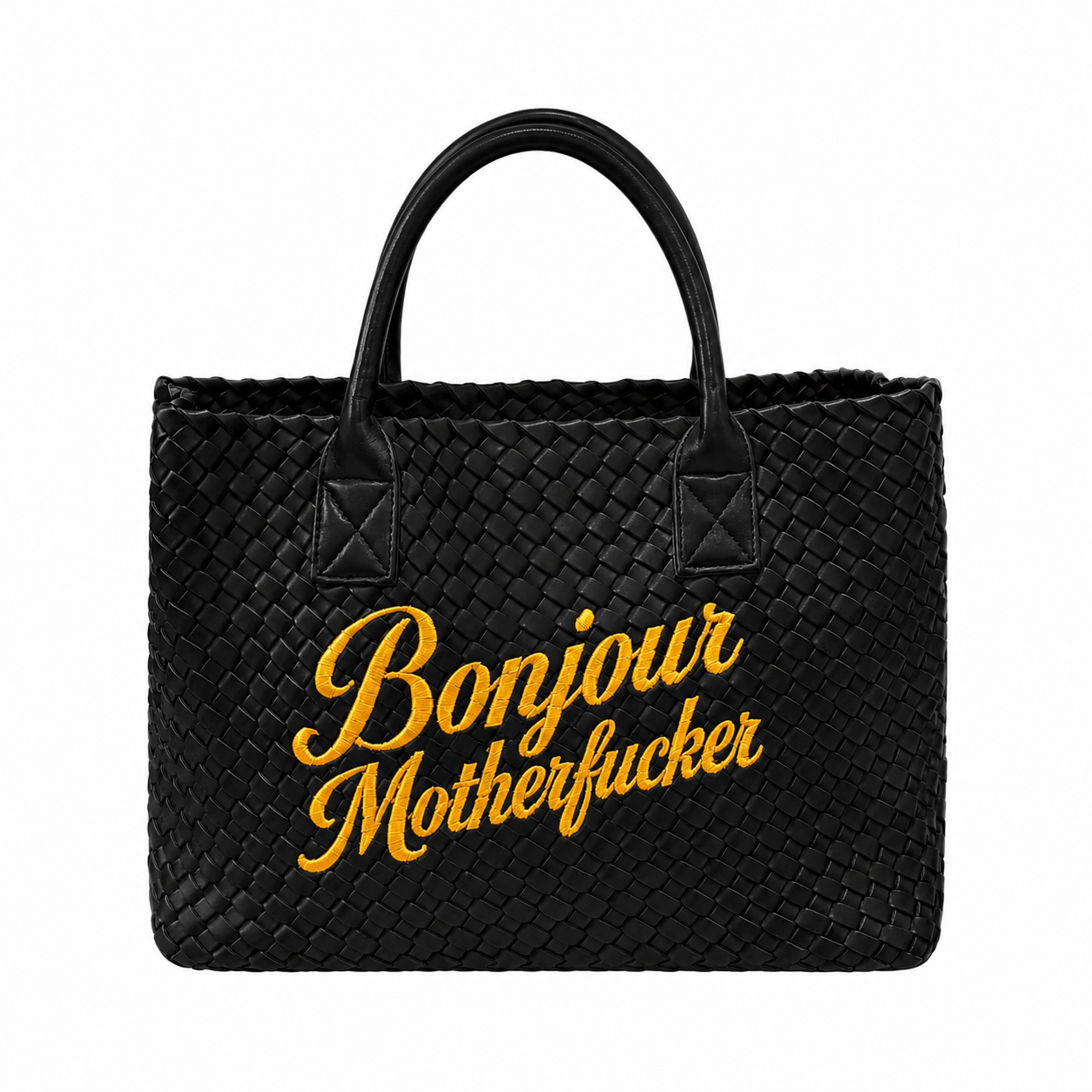 Black Bonjour Motherfucker Bag