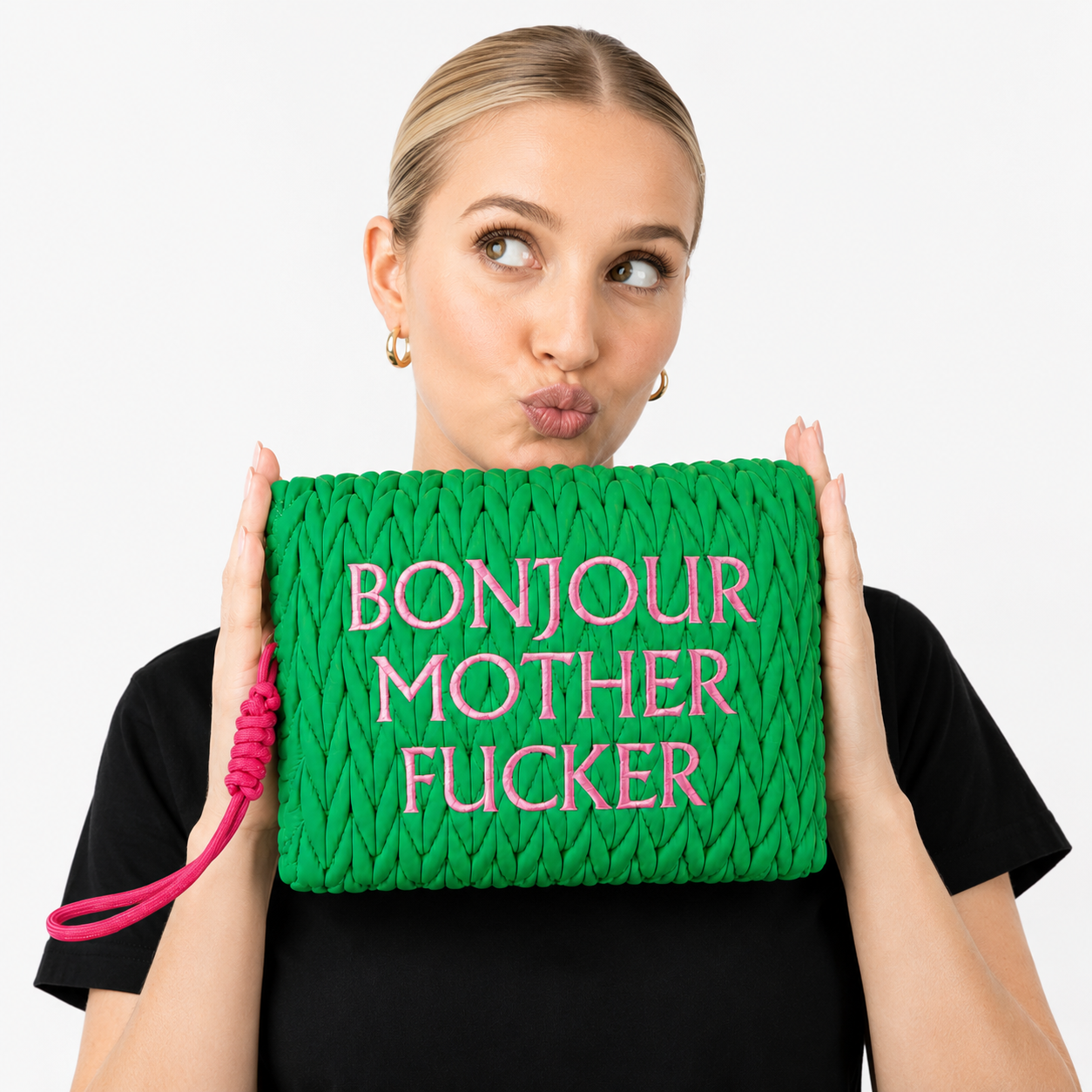 Green Bonjour MF Cosmetic Bag