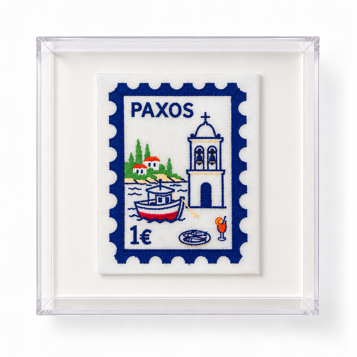 PAXOS Embroidered Stamp