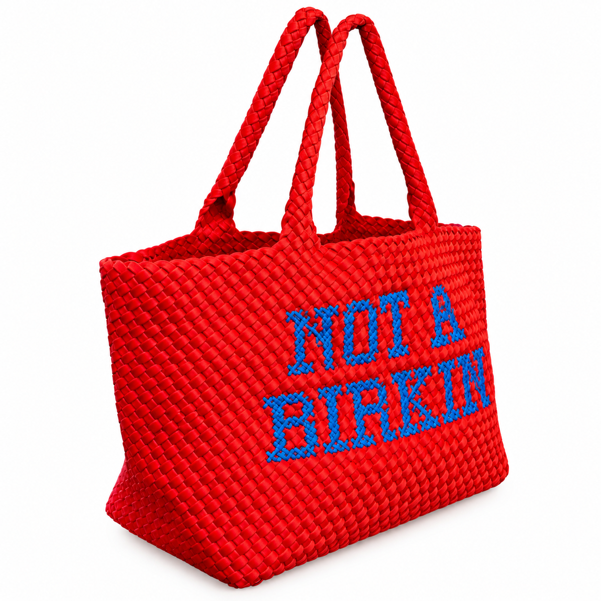 Not a Birkin Red Handbag
