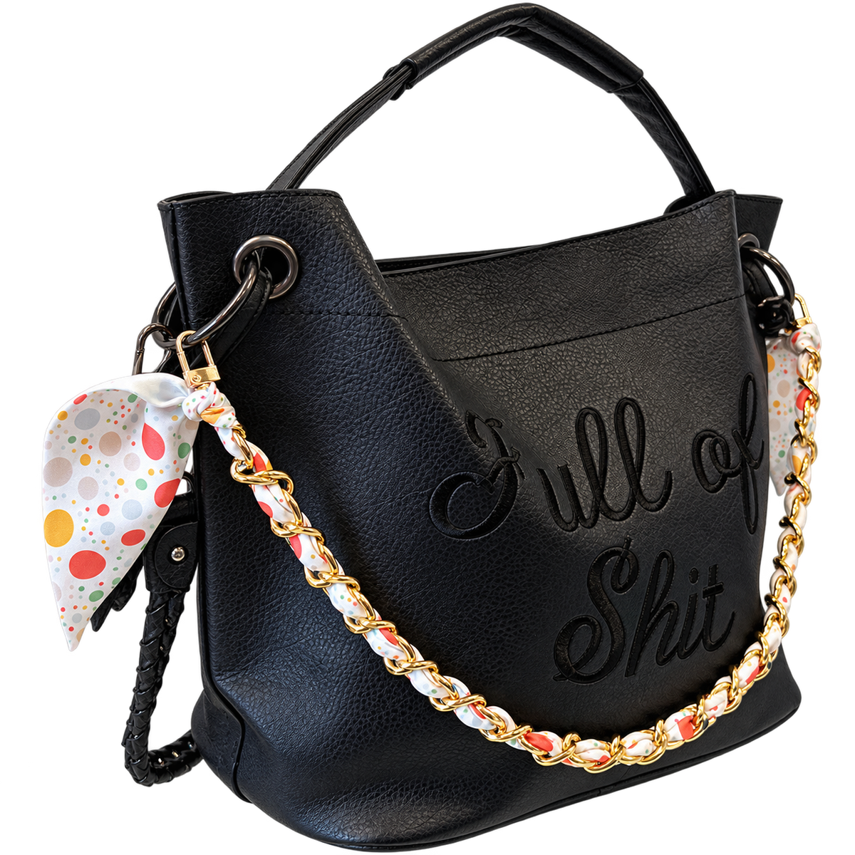 Spotty Susie Scarf Metal Strap