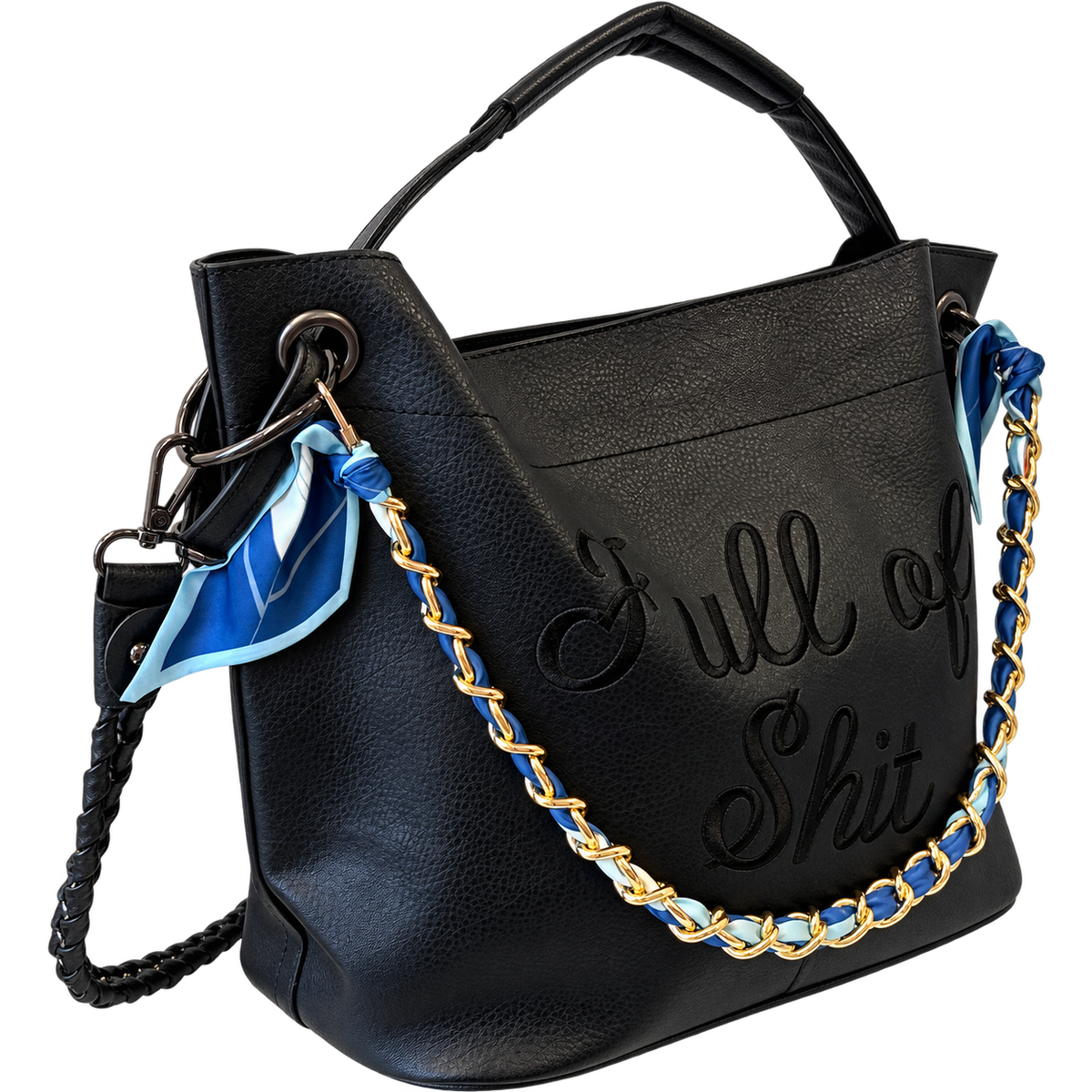 Daring Diana Scarf Metal Strap
