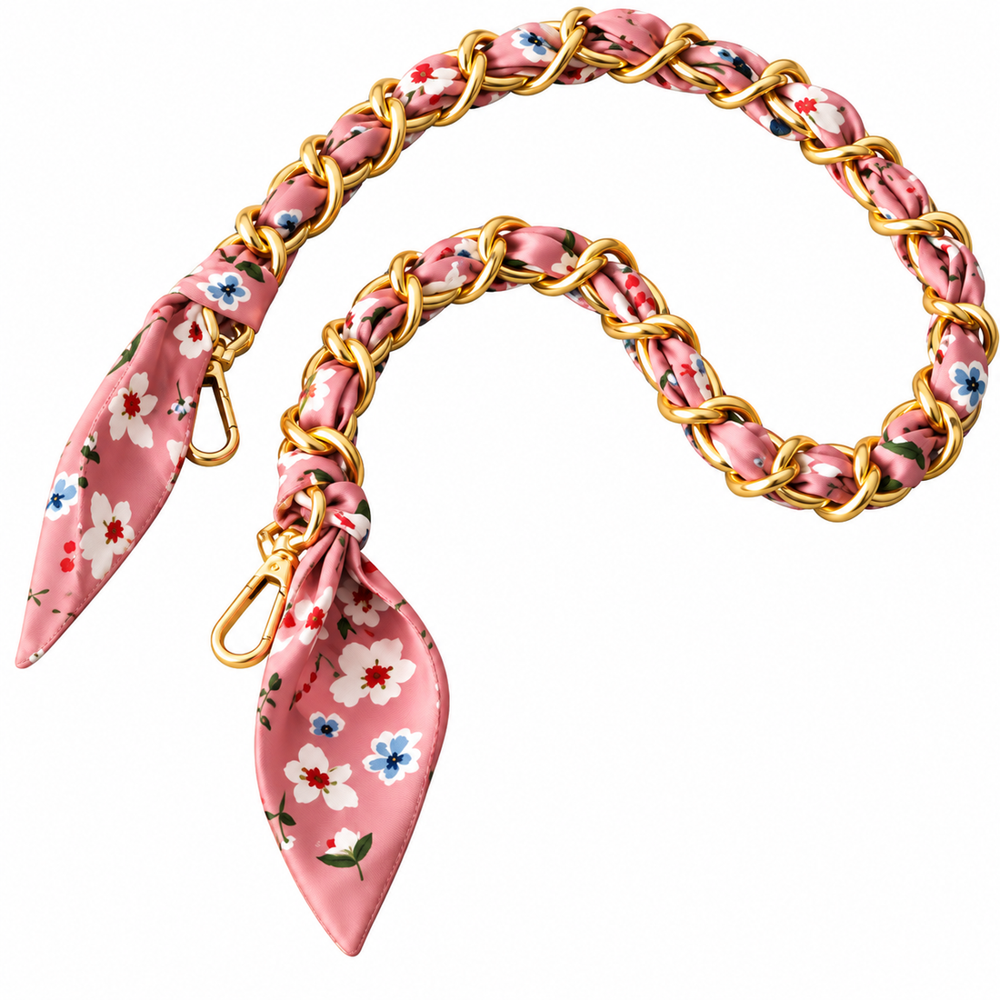 Polite Posie Scarf Metal Strap