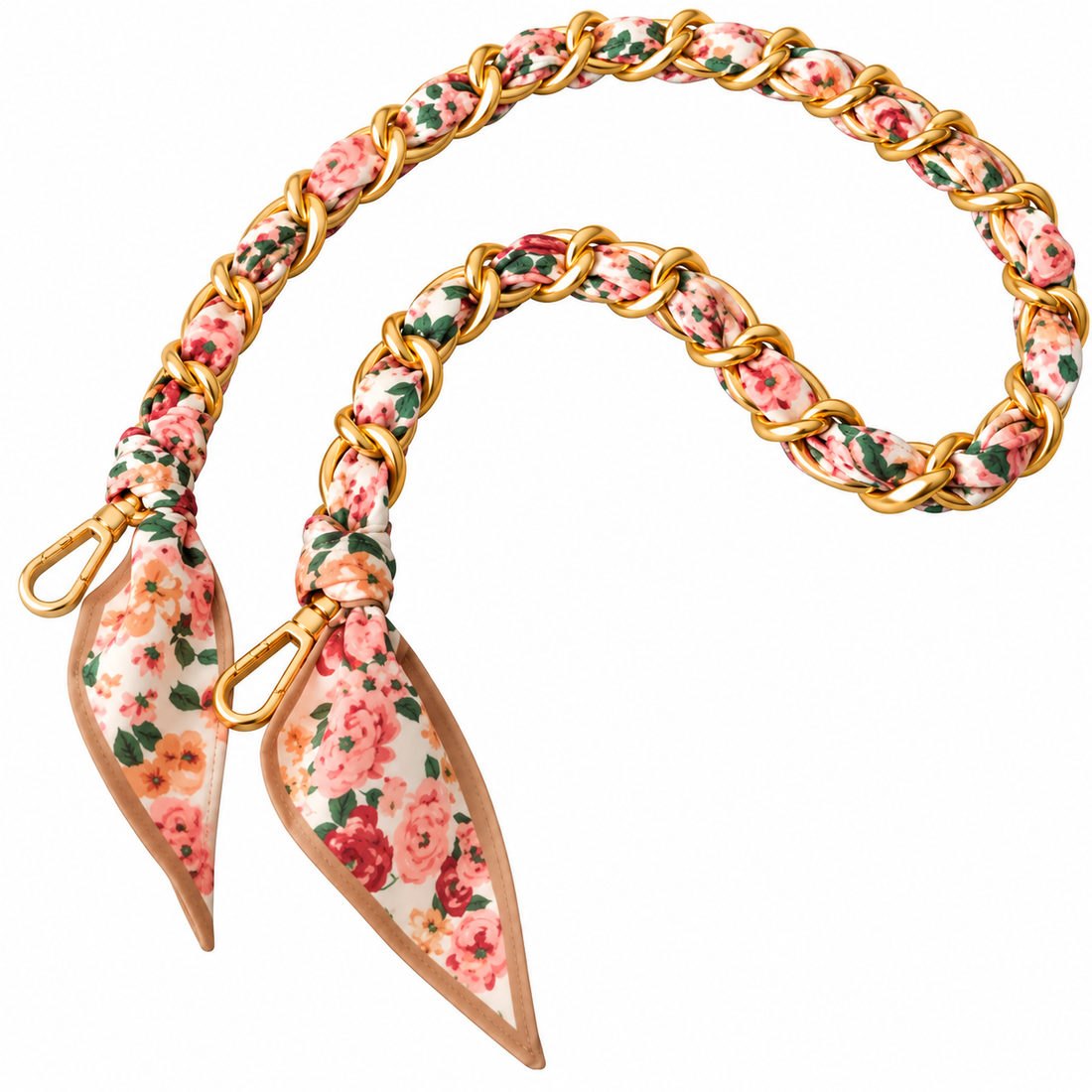 Rosy Rosie Scarf Metal Strap