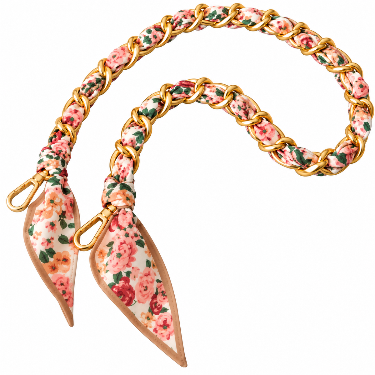 Rosy Rosie Scarf Metal Strap